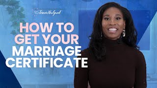 How To Get Your Marriage Certificate Fast in 2025!
