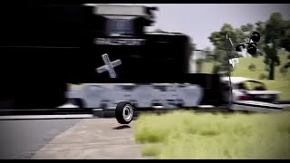 7 Real Train Crashes Imitated in BeamNG.drive