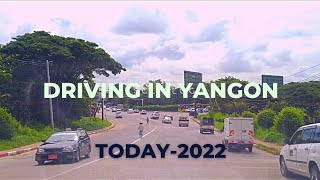 ယနေ့ ရန်ကုန်မြို့ ၊ Today Driving In Yangon City {မြန်မာ_၂၀၂၂} (Myanmar_2022) TSCL_VLOG