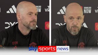 'You were embarrassing!' | Man United's Erik ten Hag brands media 'disgrace' for Coventry reaction
