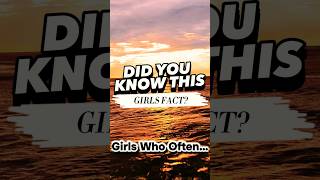 Girls Who Often Find Themselves Alone Are… #shorts #psychologyfacts #motivation