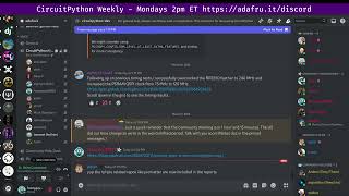 CircuitPython Weekly Meeting (Fixed audio) for March 17 2025 @circuitpython #circuitpython #adafruit