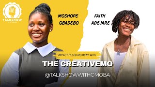 THE CREATIVEMO ON TALKSHOW WITH OMOBA [EPISODE 2]