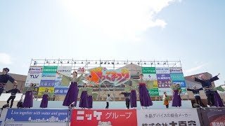 [4K] 播州風舞　加古川 踊っこまつり 2018 2日目 本部競演場