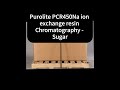 purolite pcr450na ion exchange resin chromatography sugar