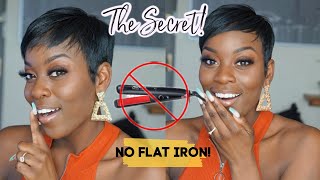 MUST TRY!|THE QUICKEST WAY TO STYLE YOUR PIXIE!| Short Hair Tutorial!| Roxy Bennett