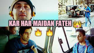 KAR HAR MAIDAAN FATEH ft Ranbir Kapoor | Rajkumar Hirani || video song 2018 by ROHIT SHARMA