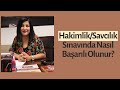 Hakimlik/Savcılık Sınavında Nasıl Başarılı Olunur?