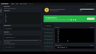 Hackerrank Python Solution #17 Regex and Parsing - Matrix Script