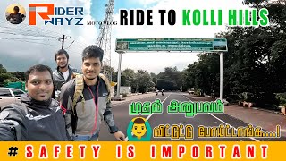 🥰The great adventure of 72 HAIR PIN 😱 bends KOLLI HILLS | Vlog part 01 | Hunter350 | @riderwayz