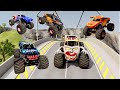 Monster Jam | Monster Trucks | High Speed Monster Jam Crashes, Freestyle, & Racing #17