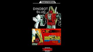 Transformers DINOBOT SLUG and DANIEL WITWICKY Studio Series 86 #shorts