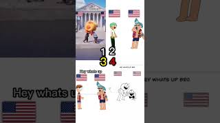 Nutshell animations:GREETINGS! (Animation meme) original vs Remake Compilation 2 #shorts #onepiece