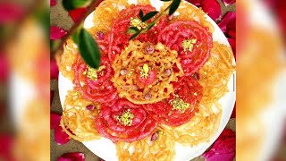 BHawramyFood- Zulabia- Jalebi- شێوازی دروستکردنی زەلابیە/زولابیە #dessert #Sweetdessert #Jalebi