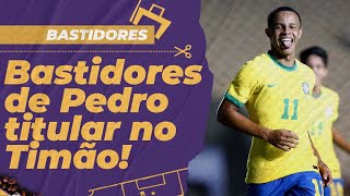 Cabeça boa e preocupação! Os bastidores da estreia de Pedro como titular no Corinthians