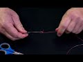 how to tie a locked blood knot