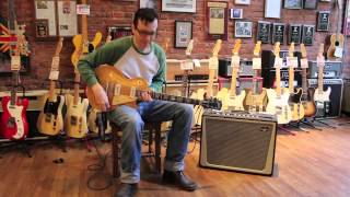 Eric Daw demos original 1956 Gibson Les Paul Goldtop