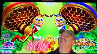 BIG WIN ON LUCKY HONEYCOMB SLOTS AT CHOCTAW CASINO