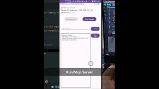 Android - ESP32 : Socket Programming TCP Server Multi Clients - Turn The Server ON-OFF