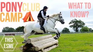 Pony Club Camp | What to know? | This Esme