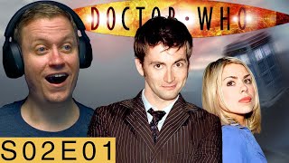 Doctor Who 2x1 Reaction!! 