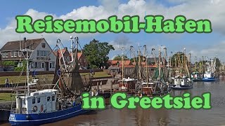 Reisemobil-Hafen in Greetsiel    #wohnmobilstellplatz #ostfriesland #nordsee