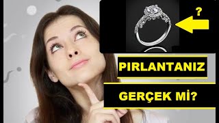 Gerçek Pırlanta Nasıl Anlaşılır? | Değerli Taşlar #elmas