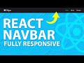 React Navbar Responsive Using React Router v6.4 - Beginner Tutorial