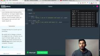 Codecademy - Python: Tutorial #20