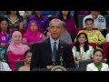 The President Speaks at a Young Southeast Asian Leaders Initiative Town Hall