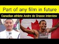 Breaking | Canadian athlete Andre de Grasse wishes to be part of film in future | TIFF 2024