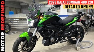 Finally 2023 Bajaj Dominar 400 BS6 E20 OBD-2 New Model Review | On Road Price, Mileage \u0026 Features.