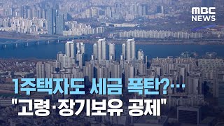 1주택자도 세금 폭탄?…\