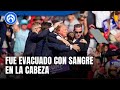 Disparan contra Trump durante mitin