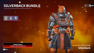 Silverback Caustic Skin Returns \u0026 Mirage Pit Crew | Apex Legends Shop Today - 12/28