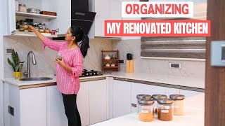 Organizing My Renovated Kitchen | Kitchen Organization Ideas | Simplify Your Space