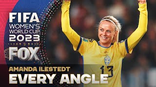 Amanda Ilestedt's SWEET goal for Sweden vs. Japan | Every Angle 🎥