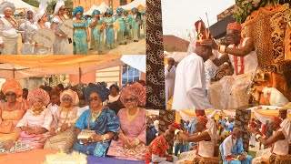 4th OFALA FESTIVAL OF EDEOGU 11,IGWE ABATETE H.R.M IGWE ENGR.CHINYELUGO EMKEA EFOBI