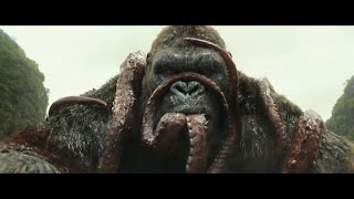 KONG vs Giant Squid (Mire Squid / Giant Octopus / Kraken) - Fight Scene Movie Clip [1080p 60 FPS HD]