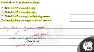 Viroids differ from viruses in being....