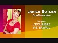 janice butler confÉrenciÈre Ça rend de bonne humeur