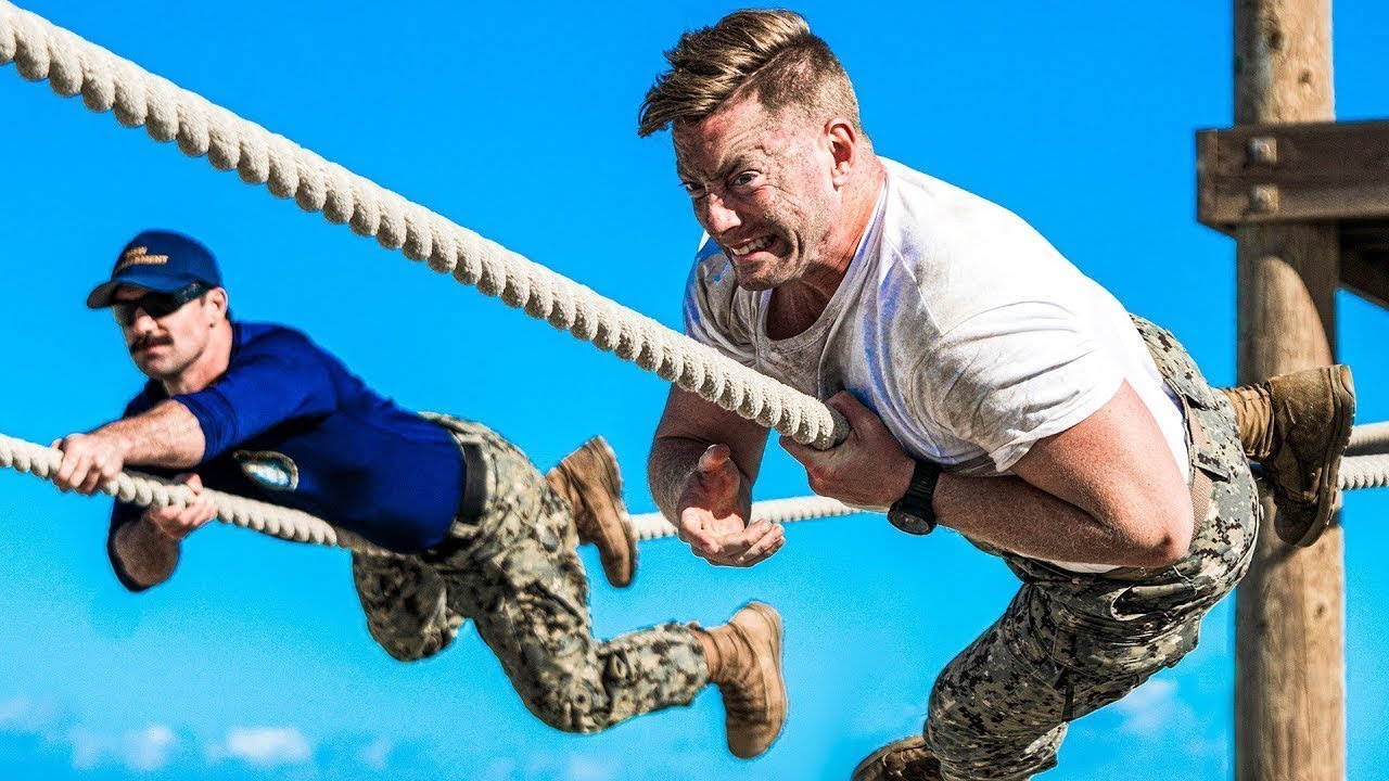 I Barely Survived The Navy Seal Obstacle Course Youtube