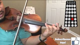 Como Tocar Violin "Las Mananitas" Pt. 2 (con guia)