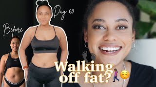 Walking for Weight Loss Results + Tips | 10,000 steps for 60 days