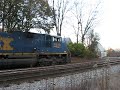 csx sd70ace 4836 at pulaski street