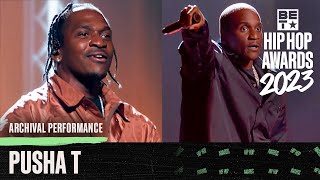 Pusha T Brings Back Clipse To The Stage To Perform 'Grindin' & More Hits | Hip Hop Awards '23