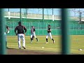 17.10.27　野手陣シャトルラン　ロッテ秋季練習