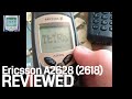 Reviews of Ericsson A2628 (and 2618) Mobile Phone from 2001