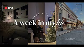 weekly vlog! Living Alone Diaries . . | more HOME Decor Updates, NEW Job, setting up a PO Box +MORE