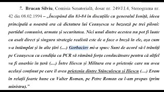 Mihail Gorbaciov a murit. Dezvaluirea lui Brucan despre Ceausescu + imagini Ceausescu - Gorbaciov